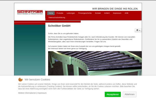 Vorschau von www.schnitker-gmbh.de, Schnitker GmbH