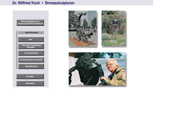 Vorschau von www.wilfried-koch-stiftung.de, Dr. Wilfried Koch, Bronzeskulpturen