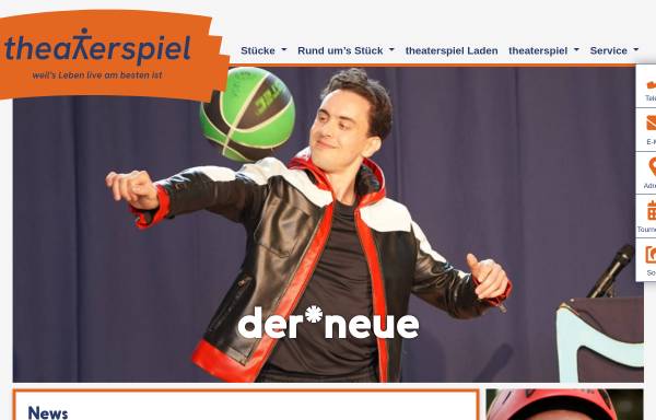 Vorschau von www.theater-spiel.de, Theaterspiel Beate Albrecht