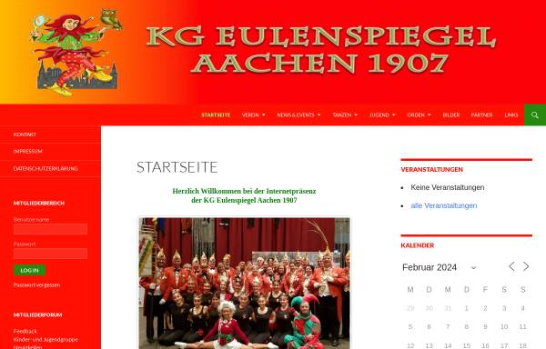 Karnevalsgesellschaft Eulenspiegel gegr. 1907 e.V., Aachen