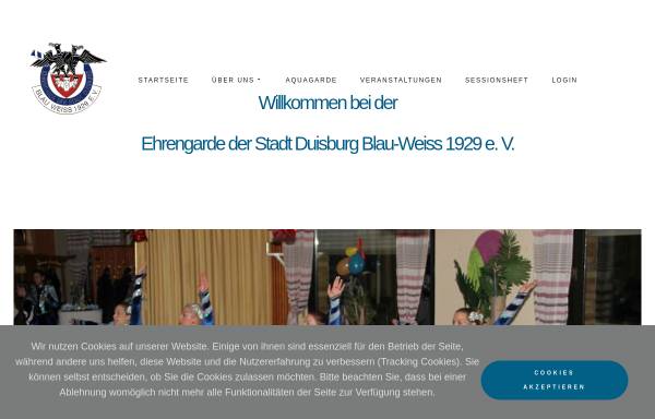 Vorschau von www.duisburger-ehrengarde.de, Ehrengarde der Stadt Duisburg 