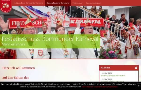 Vorschau von www.dortmunderkarneval.de, Karnevalsjugend Dortmund