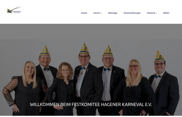 Vorschau von www.karneval-hagen.de, Festkomitee Hagener Karneval e.V.