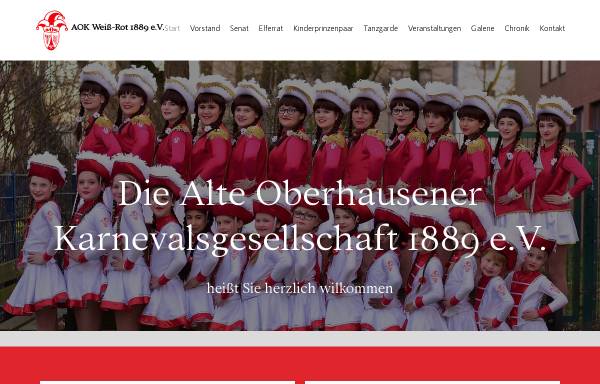 Alte Oberhausener Karnevalsgesellschaft Weiß-Rot 1889 e.V.