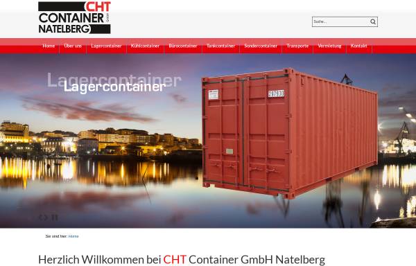 Vorschau von www.cht-container.de, CHT Container-Handel + Transport, Inh. Heiko Natelberg