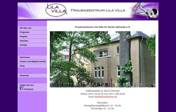 Vorschau von www.lila-villa.com, Lila Villa