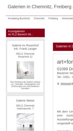 Vorschau der mobilen Webseite www.artnews.de, Von ArtNews.de