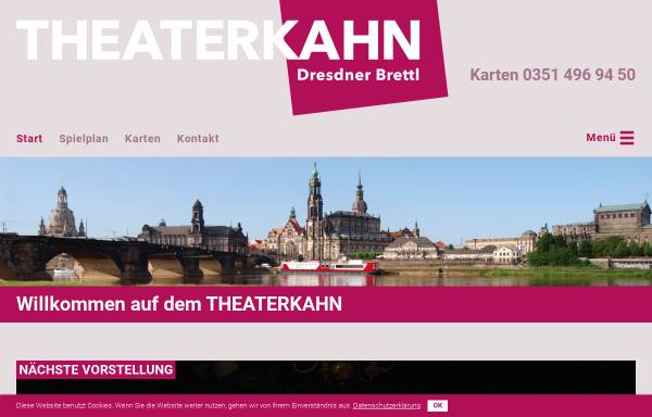 Vorschau von www.theaterkahn-dresden.de, Theaterkahn