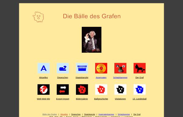Vorschau von www.grafschlaf.de, Graf Schlaf Ball