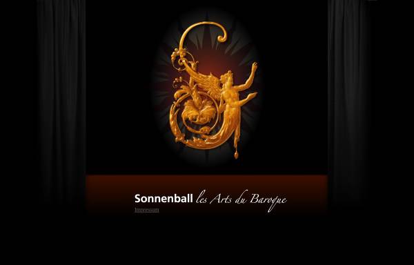 Vorschau von www.sonnenball.de, Sonnenball - Les Arts du Baroque