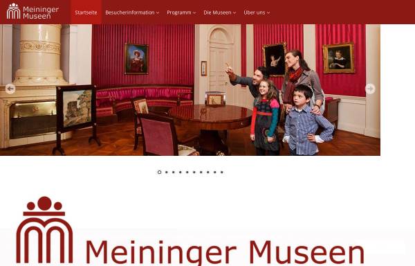 Vorschau von www.meiningermuseen.de, Meininger Museen