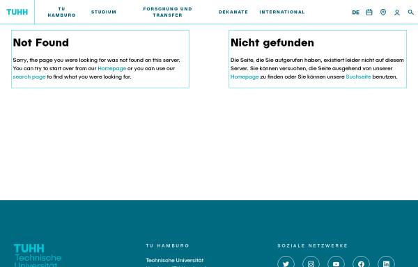 Vorschau von intranet.tuhh.de, Studentische Angelegenheiten