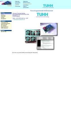 Vorschau der mobilen Webseite www.tu-harburg.de, TUHH - Forschungswerkstatt Elektrotechnik (W3)