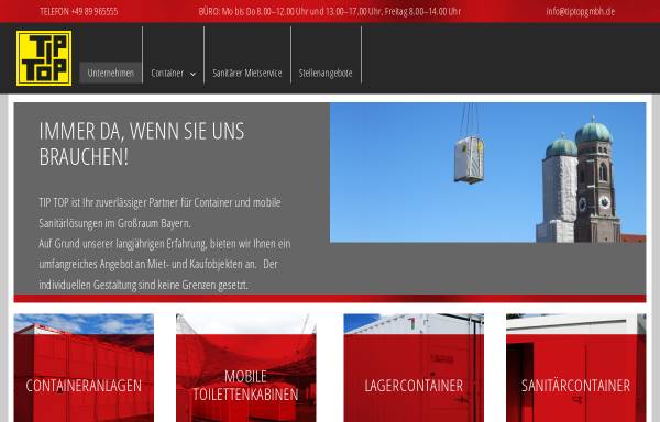 Vorschau von containerpartner.de, Tip Top GmbH