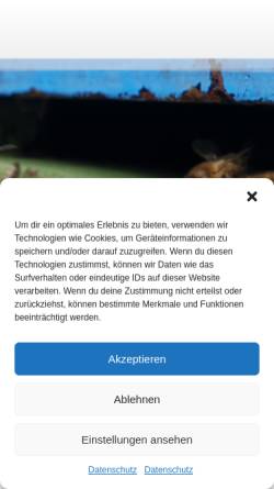 Vorschau der mobilen Webseite www.sklenarbund.de, Internationaler Bund der Sklenarbienenzüchter e.V.