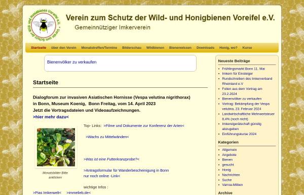 Verein zum Schutz der Wild- und Honigbienen Voreifel e.V.