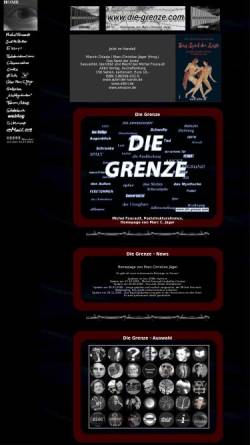 Vorschau der mobilen Webseite www.die-grenze.com, Die Grenze
