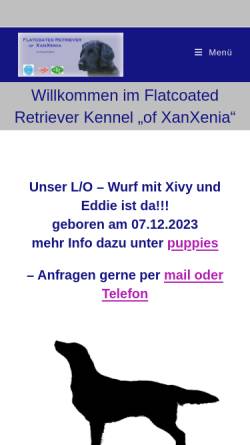 Vorschau der mobilen Webseite www.xanxenia.com, Of XanXenia