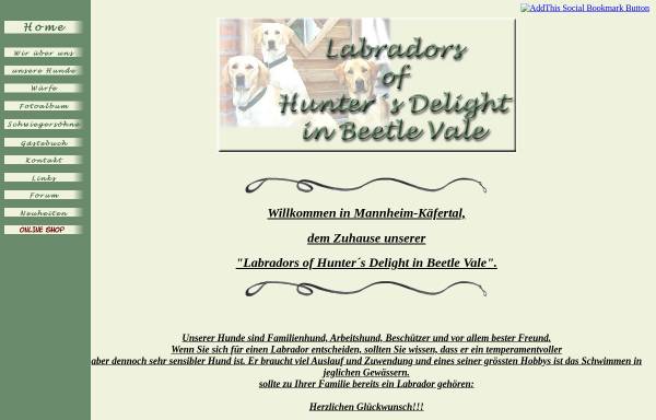 Of Hunter´s Delight in Beetle Vale