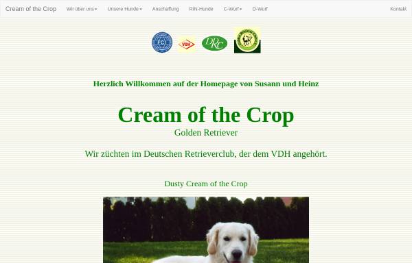 Vorschau von www.creamofthecrop.de, Cream of the Crop