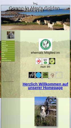 Vorschau der mobilen Webseite www.gowan-in-mays.de, Gowan in May's