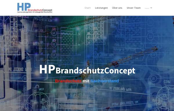 Vorschau von www.hp-brandschutz.de, HP BrandschutzConzept