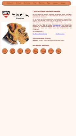 Vorschau der mobilen Webseite www.airedale.at, Airedale-Terrier Spezialklub
