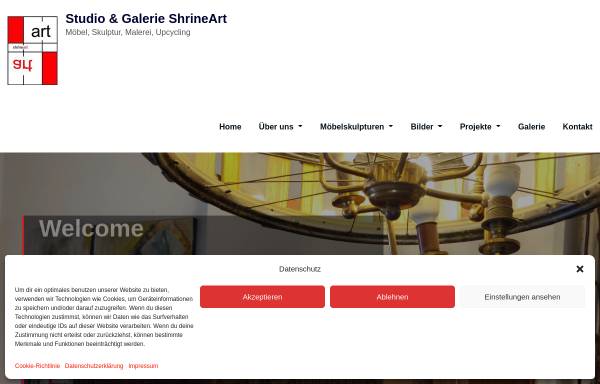 Vorschau von www.shrineart.de, Shrineart Möbelskulpturen