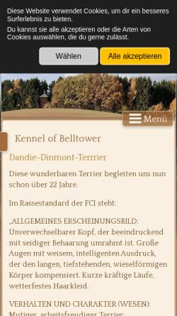 Vorschau der mobilen Webseite www.parkwalddandie.de, Vom Parkwald