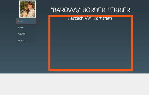 Vorschau von www.borderterrierbarows.de, Barrows