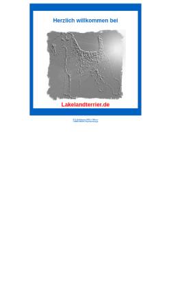 Vorschau der mobilen Webseite www.lakelandterrier.de, Ex Gaudio