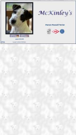 Vorschau der mobilen Webseite mckinleys.de, McKinley's