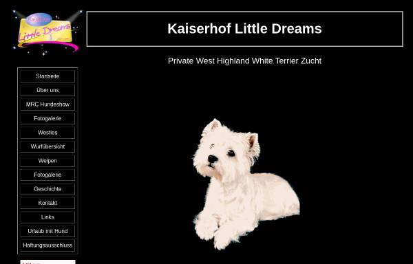 Vorschau von www.kaiserhoflittledreams.de, Kaiserhof Little Dreams