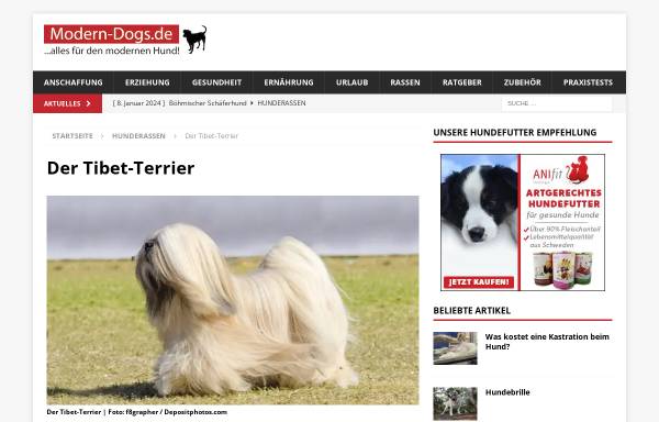 Vorschau von www.tibet-terrier-von-nama-schu.de, Von Nama-schu
