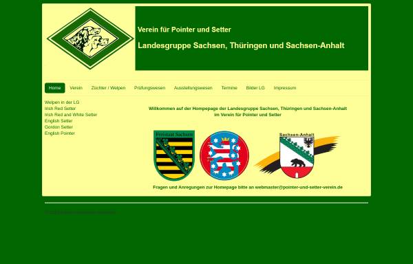 Landesgruppe Sachsen, Thüringen und Sachsen-Anhalt, Verein für Pointer und Setter e.V.