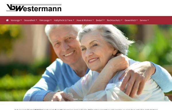 Vorschau von www.versicherungsbuero-westermann.de, Versicherungsbüro Westermann, Inh. Christine Westermann