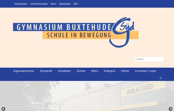 Vorschau von www.gym-bux-sued.de, Gymnasium Buxtehude Süd