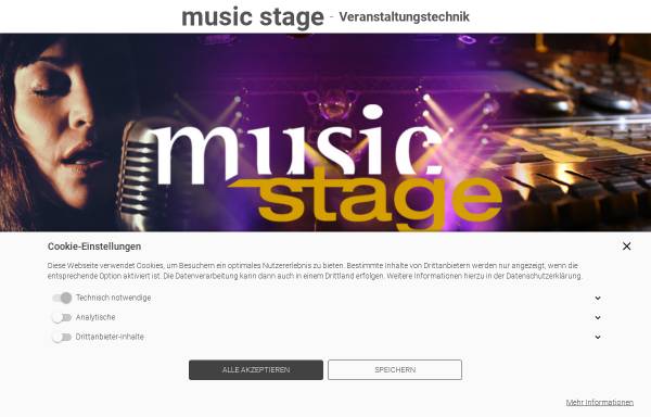 Vorschau von www.music-stage.de, Music-stage