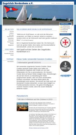 Vorschau der mobilen Webseite www.segelclub-nordenham.de, Segel-Club Nordenham e.V.