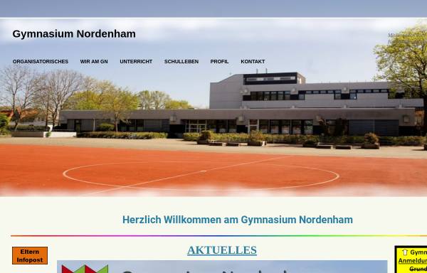 Vorschau von gymnasium-nordenham.de, Gymnasium Nordenham