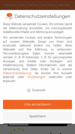 Vorschau der mobilen Webseite www.ratsgymnasium-pe.de, Ratsgymnasium