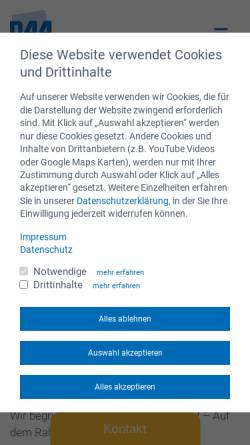 Vorschau der mobilen Webseite daa-uelzen.de, DAA Deutsche Angestellten-Akademie - Zweigstelle Uelzen