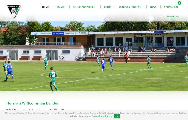 Vorschau von www.tsv-burgdorf-fussball.de, TSV Burgdorf