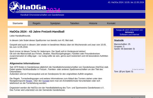 HaOGa - Handball-Ortsmeisterschaften Ganderkesee