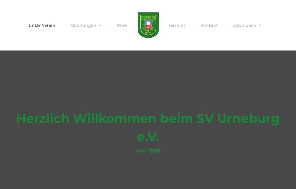Vorschau von www.sv-urneburg.de, Schützenverein Urneburg von 1906 e.V.