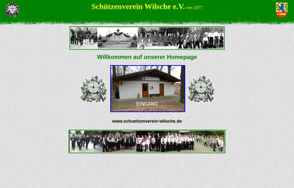 Vorschau von www.schuetzenverein-wilsche.de, Schützenverein Wilsche von 1877 e.V.