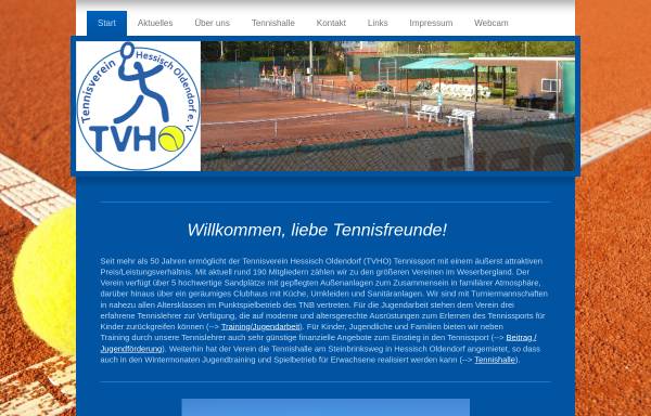 Vorschau von www.tennisverein-hessisch-oldendorf.de, Tennisverein Hessisch Oldendorf