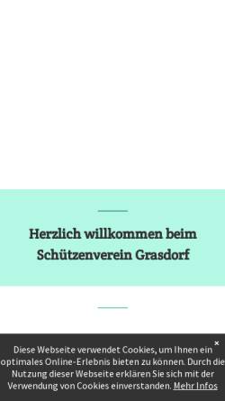 Vorschau der mobilen Webseite www.sv-grasdorf.de, Schützenverein Grasdorf von 1883 e.V.