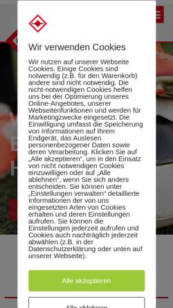 Vorschau der mobilen Webseite www.heseper-sv.de, Heseper SV 1978 e.V.