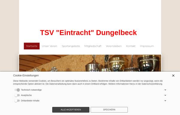 Vorschau von www.tsv-dungelbeck.de, TSV Eintracht Dungelbeck e.V.